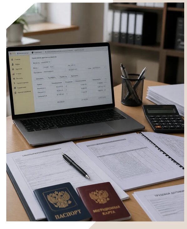 Расчет зарплаты иностранным работникам в Наро-Фоминске от 5635 р. | Консалтинг1-Нр-